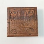 Ινδικό ξύλινο κουτί vintage - Image 2