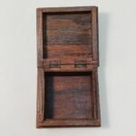 Ινδικό ξύλινο κουτί vintage - Image 3