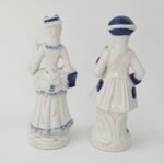 Ζευγάρι πορσελάνης σε στυλ Βικτωριανής εποχής (Made in Taiwan) - Image 2