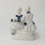 Ζευγάρι φιγούρων Βικτωριανού στυλ (πορσελάνη) 1970s - Image 2