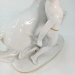 Πορσελάνινο άλογο με γητευτή (Gräfenthal porcelain- Germany) - Image 4
