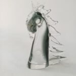 Κρυστάλλινο κεφάλι αλόγου MURANO -V. Nason & C. - Italy - Image 4