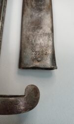 Γαλλική σπαθοξιφολόγχη τύπου Γιαταγάνι (Yataghan Sword Bayonet) 1842 με τη θήκη της - Image 4