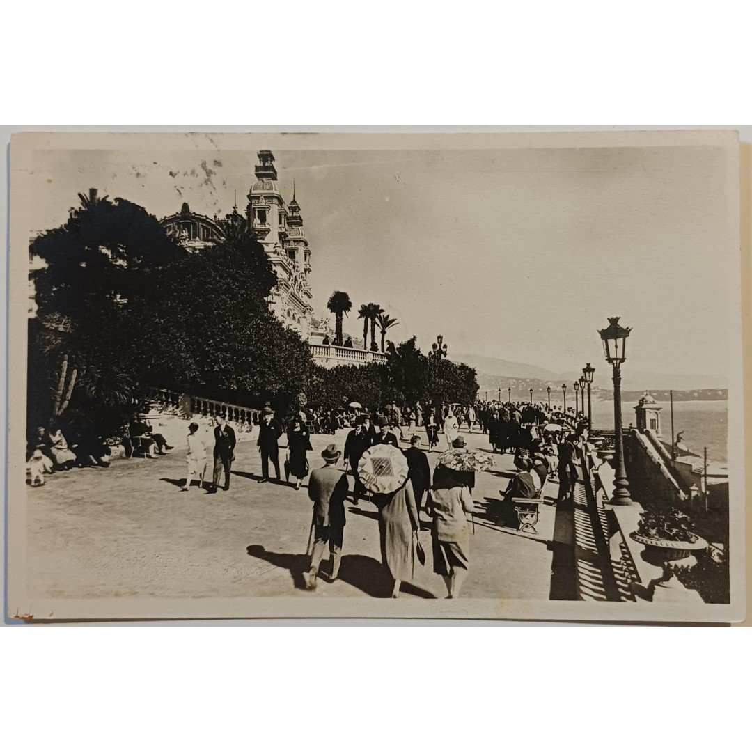 20250911_183440-1500x1000-DB2-22-A Vintage καρτ ποστάλ "MONTE-CARLO- La Casino et les Terrasses" (πρώτο μισό 20ού αιώνα) - Image 1