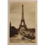 Vintage Καρτ Ποστάλ "La Tour Eiffel" (1927)