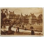 Vintage Καρτ Ποστάλ "Luxembourg Palace" Γαλλία (1949)