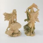 Διακοσμητικές νεράιδες κεραμικές (σετ 2 τεμαχίων)