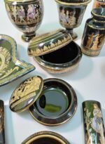 Διακοσμητικά souvenirs "Αρχαία Ελλάδα" σε μαύρο χρώμα και 24Κ χρυσό (15 τεμάχια) - Image 5