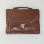 Δερμάτινη τσάντα χαρτοφύλακας (καφέ)