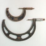 Μικρόμετρα "STARRETT" (2 μεγέθη 3"-4" και 7"-8") Νο 436