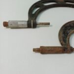 Μικρόμετρα "STARRETT" (2 μεγέθη 3"-4" και 7"-8") Νο 436 - Image 2