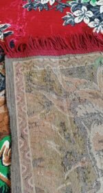 Υφαντή ταπισερί με θέμα "Κυνήγι" vintage - Image 4