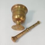 Μπρούτζινο γουδί με γουδοχέρι - Image 3