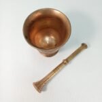 Μπρούτζινο γουδί με γουδοχέρι - Image 2