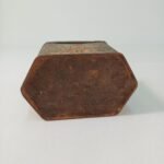 Vintage μεταλλικό κουτί με πολύγωνο σχήμα - Image 4