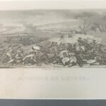 Γκραβούρα "Η Μάχη του Λύτσεν (Bataille de Lützen)" - Image 3