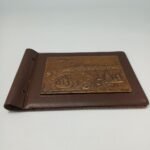 Δερμάτινο άλμπουμ φωτογραφιών με χάλκινη πλακέτα Istanbul (Τουρκία) 1970s - Image 2