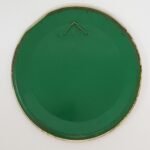 Διακοσμητικό μεταλλικό πιάτο τοίχου, vintage - Image 3