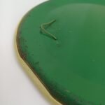 Διακοσμητικό μεταλλικό πιάτο τοίχου, vintage - Image 4