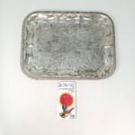 Δίσκος με Ιστορικό Χάρτη Κύπρου "1960" και πλακέτα ενθύμιο Κύπρου