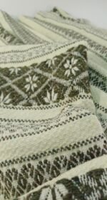 Ριχτάρι βαμβακερό (κυπαρισσί- άσπρο) - Image 2