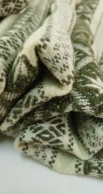 Ριχτάρι βαμβακερό (κυπαρισσί- άσπρο) - Image 5