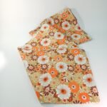 Vintage πικέ κουβέρτα σε γήινα χρώματα