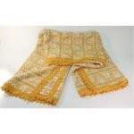 Παραδοσιακό ριχτάρι- υφαντό (κίτρινο-χρυσό χρώμα)