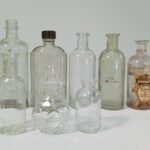 Vintage γυάλινα μπουκάλια (LOT 10 τεμαχίων)