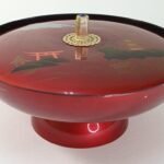 Ιαπωνικό μουσικό μπολ σερβιρίσματος τριών θέσεων