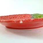 Vintage πολύχρωμα κεραμικά είδη σερβιρίσματος και σταχτοδοχείο "Φύση" - Image 12