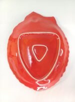 Vintage πολύχρωμα κεραμικά είδη σερβιρίσματος και σταχτοδοχείο "Φύση" - Image 14