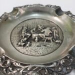 Vintage μεταλλικά σταχτοδοχεία 'Σκηνή από Ολλανδική ταβέρνα'(2 τεμαχίων) - Image 4