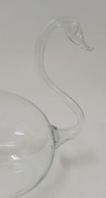 Περίτεχνο γυάλινο βάζο σε σχήμα κύκνου - Image 3