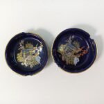 Vintage πορσελάνινα Ιαπωνικά αντικείμενα σε μπλε κοβαλτίου (7 τεμάχια) - Image 3