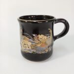 Vintage πορσελάνινα Ιαπωνικά αντικείμενα σε μπλε κοβαλτίου (7 τεμάχια) - Image 6