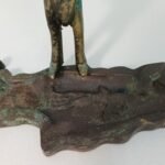 Μπρούτζινη θήκη πένας γραφείου "ΚΡΗΤΗ" - Image 2