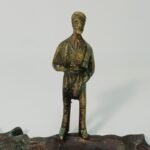 Μπρούτζινη θήκη πένας γραφείου "ΚΡΗΤΗ" - Image 3