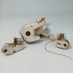 Πορσελάνινο σετ σκυλιών Γερμανικών ποιμενικών (3 τεμάχια) (Japan) - Image 4