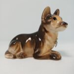 Πορσελάνινο σετ σκυλιών Γερμανικών ποιμενικών (3 τεμάχια) (Japan) - Image 5