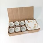 Σετ φλιτζανάκια καφέ και πιατέλες από πορσελάνη - Image 10