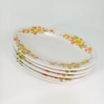 Σετ φλιτζανάκια καφέ και πιατέλες από πορσελάνη - Image 3