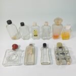 Vintage γυάλινα μπουκαλάκια (LOT 10 τεμαχίων)