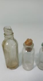 Vintage γυάλινα μπουκαλάκια (LOT 7 τεμαχίων) - Image 2