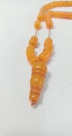 Κομπολόι πορτοκαλί χρώματος (μίμηση ρητίνης) - Image 2