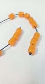 Κομπολόι ανοιχτό σε πορτοκαλί χρώμα (μίμηση ρητίνης) - Image 2