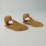 Ζευγάρι παραδοσιακών ξύλινων αναδιπλούμενων καλαποδιών - Image 4