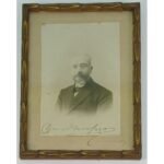 Αυθεντική φωτογραφία Ελευθερίου Βενιζέλου με την υπογραφή του - αρχές του 20ου αιώνα