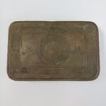 WWI - Ορειχάλκινο άδειο κουτί της Πριγκίπισσας Μαίρης της Αγγλίας "IMPERIUM BRITANNICUM- CHRISTMAS 1914"