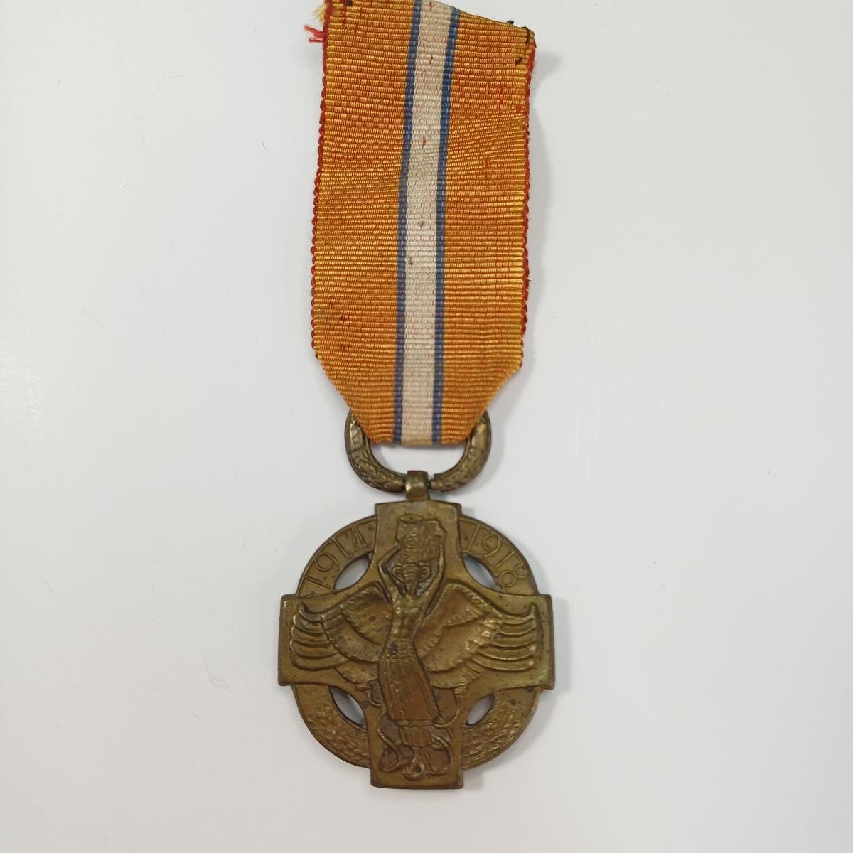 A8-10-9-20251020_101256-1200x1200 WWI - Τσεχοσλοβακικό Επαναστατικό Μετάλλιο 1914-1918 - Image 1